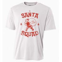 Santa Squad Dont Stop Believing Christmas Cooling Performance Crew T-Shirt