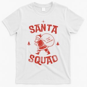 Santa Squad Dont Stop Believing Christmas T-Shirt