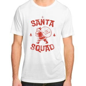 Santa Squad Dont Stop Believing Christmas Adult ChromaSoft Performance T-Shirt