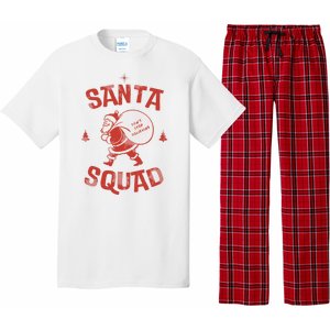 Santa Squad Dont Stop Believing Christmas Pajama Set