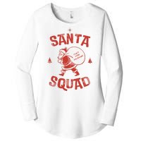 Santa Squad Dont Stop Believing Christmas Women's Perfect Tri Tunic Long Sleeve Shirt