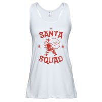 Santa Squad Dont Stop Believing Christmas Ladies Essential Flowy Tank