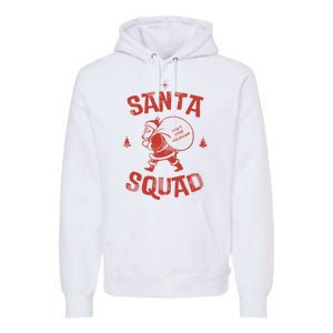 Santa Squad Dont Stop Believing Christmas Premium Hoodie