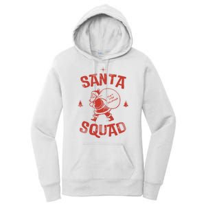 Santa Squad Dont Stop Believing Christmas Women's Pullover Hoodie