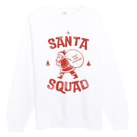 Santa Squad Dont Stop Believing Christmas Premium Crewneck Sweatshirt