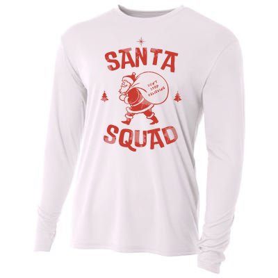 Santa Squad Dont Stop Believing Christmas Cooling Performance Long Sleeve Crew