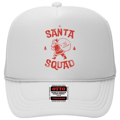 Santa Squad Dont Stop Believing Christmas Trucker Hat