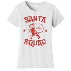 Santa Squad Dont Stop Believing Christmas Women's T-Shirt