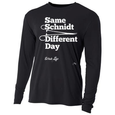 Same Schnidt Different Day Nurse & Surgical Tech Cooling Performance Long Sleeve Crew