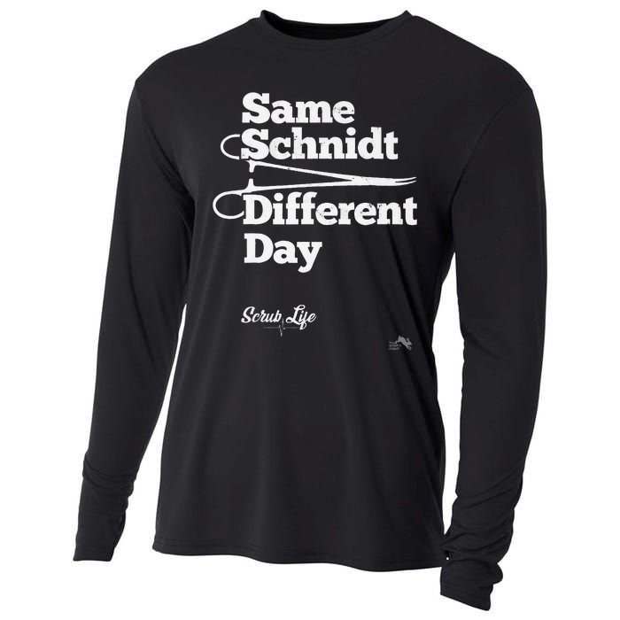 Same Schnidt Different Day Nurse & Surgical Tech Cooling Performance Long Sleeve Crew