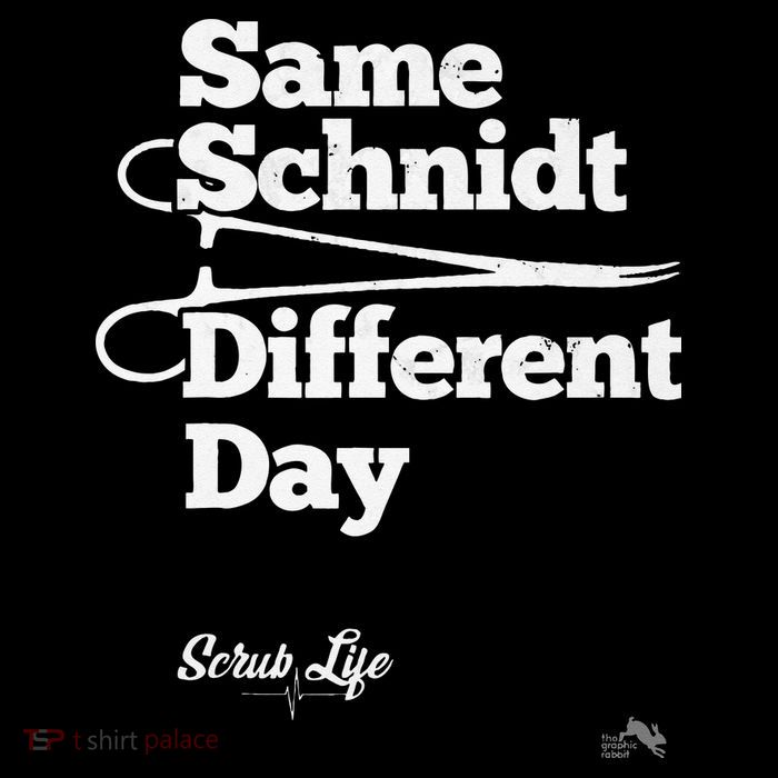 Same Schnidt Different Day Nurse & Surgical Tech Cooling Performance Long Sleeve Crew