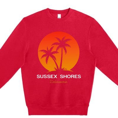 Sussex Shores Delaware Premium Crewneck Sweatshirt