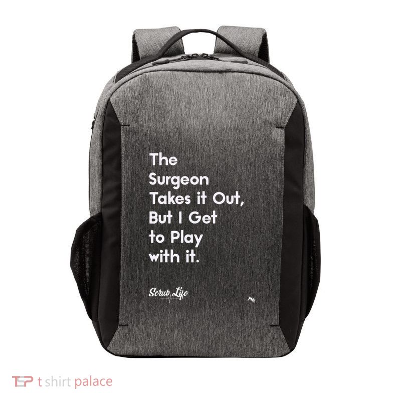 Surgery Surgical Doctors Nurses & Scrub Tech Vector Backpack