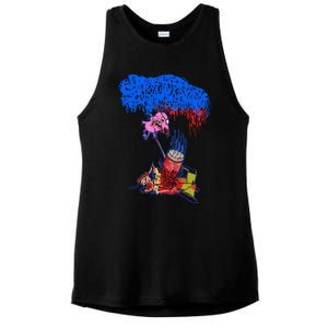 Sanguisugabogg Stupid Dog Ladies PosiCharge Tri-Blend Wicking Tank