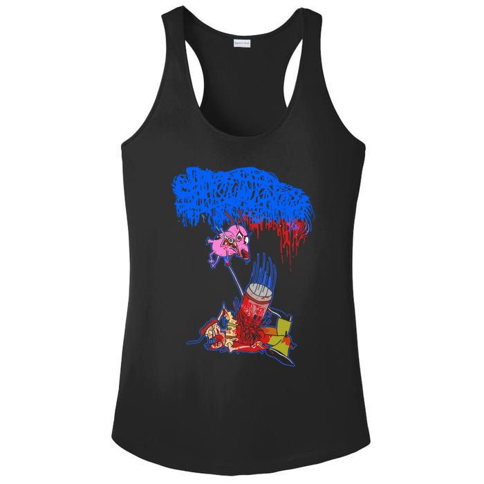 Sanguisugabogg Stupid Dog Ladies PosiCharge Competitor Racerback Tank