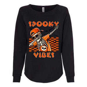 Spooky Squad Dabbing Skeleton Monster Halloween Great Gift Womens California Wash Sweatshirt