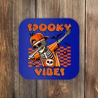 Spooky Squad Dabbing Skeleton Monster Halloween Great Gift Coaster