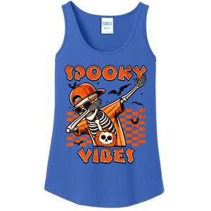 Spooky Squad Dabbing Skeleton Monster Halloween Great Gift Ladies Essential Tank