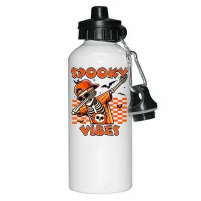 Spooky Squad Dabbing Skeleton Monster Halloween Great Gift Aluminum Water Bottle