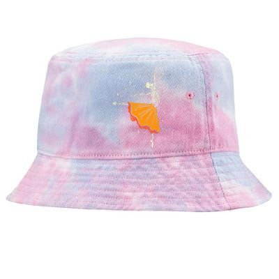 Spooky Skeleton Dance Costume for Halloween Tie-Dyed Bucket Hat