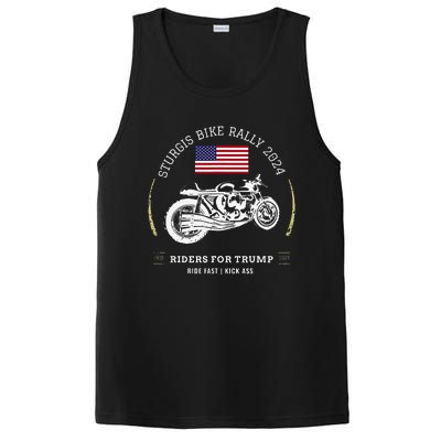 Sturgis South Dakota Bike Rally 2024 Trump Motorcycle Trike PosiCharge Competitor Tank