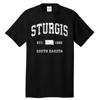 Sturgis South Dakota Sd Vintage Athletic Sports Tall T-Shirt