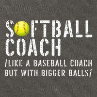 Softball Softball Dad Softball Coach Cotton Canvas Backpack