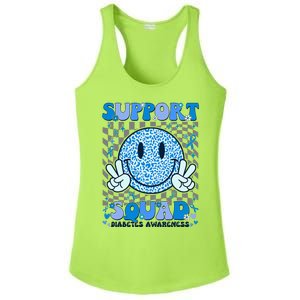 Support Squad Diabetes Awareness Ladies PosiCharge Competitor Racerback Tank