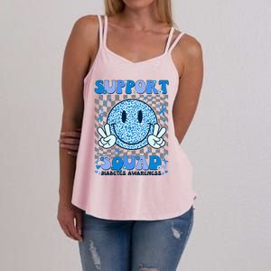 Support Squad Diabetes Awareness Women's Strappy Tank