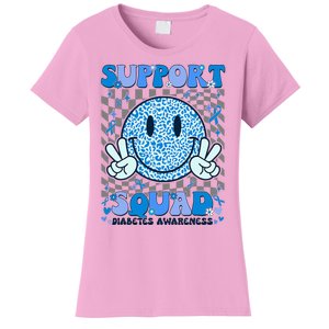 Support Squad Diabetes Awareness Women's T-Shirt