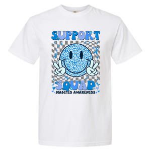 Support Squad Diabetes Awareness Garment-Dyed Heavyweight T-Shirt