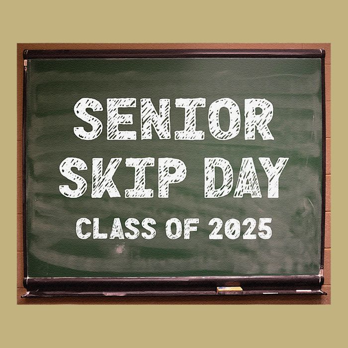 Senior Skip Day Class Of 2025 Funny High School 12th Grade Cooling Performance Crew T-Shirt