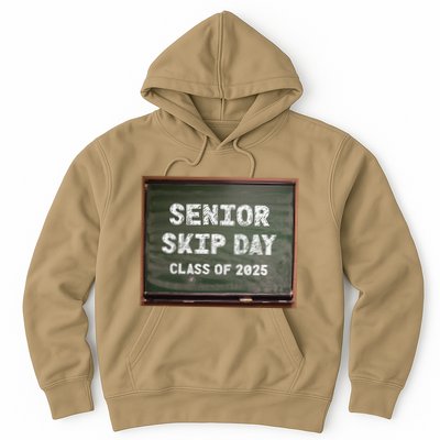 Senior Skip Day Class Of 2025 Funny High School 12th Grade Hoodie