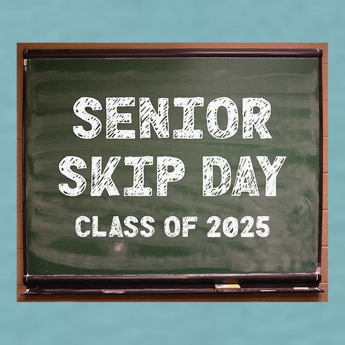 Senior Skip Day Class Of 2025 Funny High School 12th Grade Sueded Cloud Jersey T-Shirt