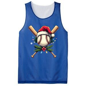 Santa Sports Design Christmas Baseball Player Gift Mesh Reversible Basketball Jersey Tank