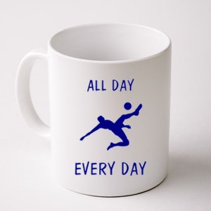 Soccer Striker Dribbling Goal Getter Soccer Player Winner Gift Coffee Mug