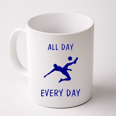 Soccer Striker Dribbling Goal Getter Soccer Player Winner Gift Coffee Mug