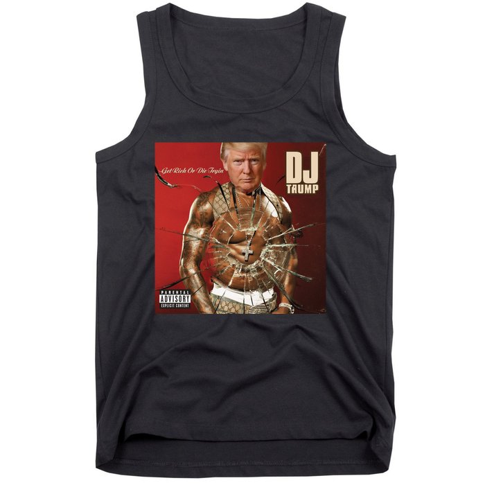 Shithead Steve Dj Trump Get Elected Or Die Tryin Tank Top