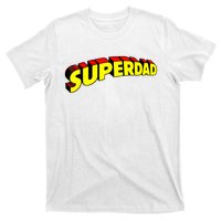 Superdad Super Dad Super Hero Superhero Fathers Day Vintage T-Shirt