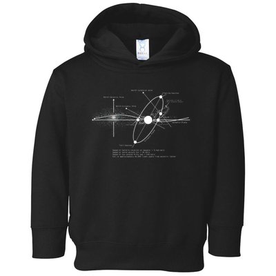 Solar Systems Diagram Astronomy Lover Astronomer Space Toddler Hoodie