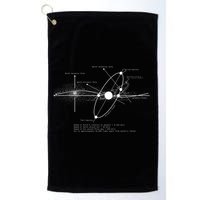 Solar Systems Diagram Astronomy Lover Astronomer Space Golf Towel