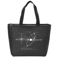 Solar Systems Diagram Astronomy Lover Astronomer Space Zip Tote Bag