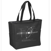 Solar Systems Diagram Astronomy Lover Astronomer Space Zip Tote Bag
