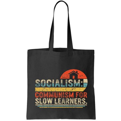 Socialist Socialism Definition Vintage Libertarian Capitalis Bag