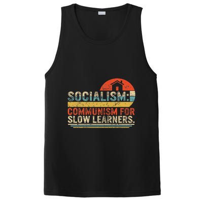 Socialist Socialism Definition Vintage Libertarian Capitalis PosiCharge Competitor Tank