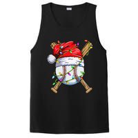 Santa Sports Design For Christmas Baseball Player PosiCharge Competitor Tank