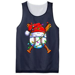 Santa Sports Design For Christmas Baseball Player Mesh Reversible Basketball Jersey Tank