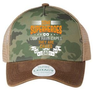 Some Superheroes Don't Have Capes They Are Called Dad Legacy Tie Dye Trucker Hat