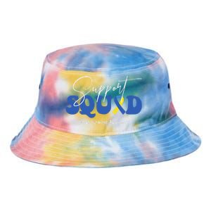 Support Squad Down Syndrome Awareness Month Tie Dye Newport Bucket Hat