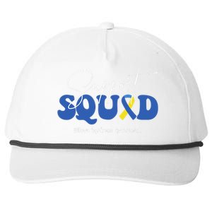 Support Squad Down Syndrome Awareness Month Snapback Five-Panel Rope Hat